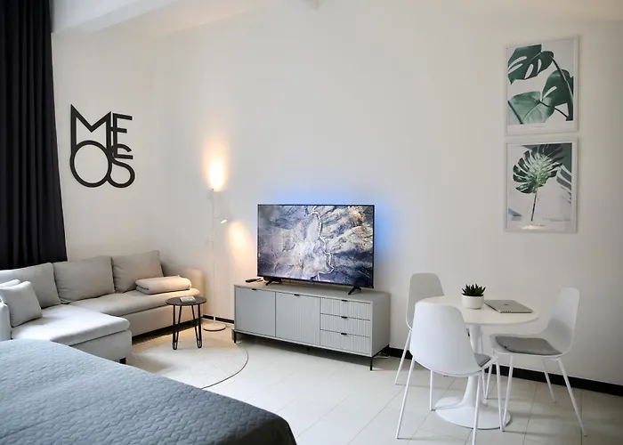 Meos 3 -zentrum-hofblick-gym-netflix Apartment Leipzig